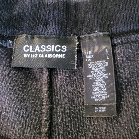 Liz Claiborne Velour Track Suit - Picture 3 of 5